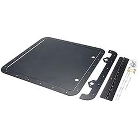 Allstar Performance 14 x 14 in. Aluminum Access Panel Kit; Black ALL18544